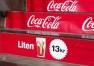 Escaleras mecánicas para los que beben Coca-Cola Light