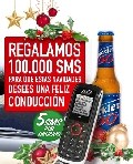 Buckler regala 100.000 SMS en Navidad para enviar consejos de conducción segura