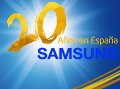 Promoción de Samsung con motivo de su veinte aniversario en España