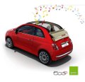 Fiat promociona el 500 en Spotify
