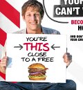 Una cadenas de restaurantes regala hamburguesas a través de un reto en Facebook
