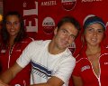 Marquesinas interactivas de Amstel permiten jugar al tenis y ver partidos del Open 