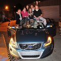 Volvo aparca sus coches en un autocine 