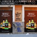 Ambient “graffitero” de Dyc en las zonas de marcha de Madrid