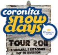 Coronita recorre estaciones de esquí con un road show que podrá seguirse desde las redes