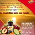 Acción de co-branding entre Zumos Pago y Chiquilín en Facebook 