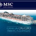 MSC Cruceros promociona sus servicios de entretenimiento a bordo con un concurso