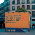 Correos promociona su nuevo servicio con una campaña callejera