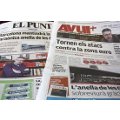 ‘El Punt’ y ‘Avui’ unifican sus cabeceras a partir del próximo 1 de agosto