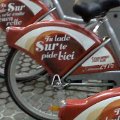 Cruzcampo lleva su “lado Sur” a las bicicletas municipales de Sevilla