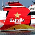 Estrella Damm y Acciona Trasmediterranea valoran positivamente su acuerdo de cobranding