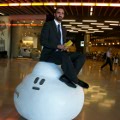 Street marketing de Vueling para promocionarse entre los clientes de negocios 