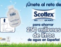 Scottex repartirá kits para que los españoles ahorren agua en sus baños