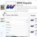 MRW reparte sonrisas en Twitter