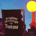 Un espectacular sol artificial creado por Tropicana ilumina Trafalgar Square