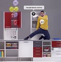Vídeo interactivo de Ikea para destacar la robustez de sus cocinas