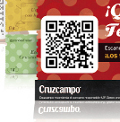 Una promoción de Cruzcampo propone a sus fans un novedoso uso de los códigos QR