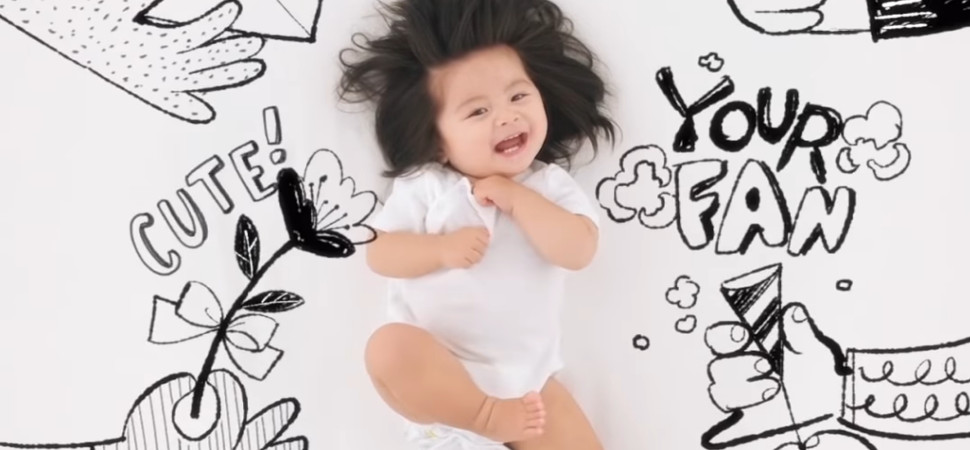 La bebé con pelazo que triunfa en Instagram ficha por Pantene