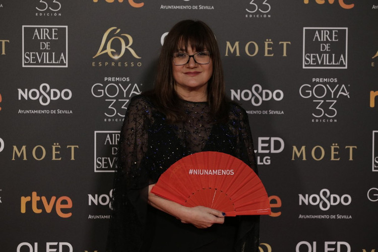 Isabel Coixet en la alfombra roja. Foto: Premios Goya Isabel Coixet en la alfombra roja. Foto: Premios Goya
