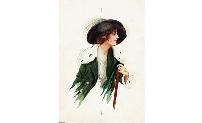 ‘Mirando a lo lejos’ (1918), de María Nueve-Iglesias. ‘Mirando a lo lejos’ (1918), de María Nueve-Iglesias.