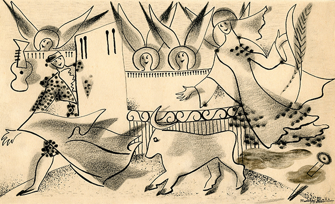 'Chuflillas de El Niño de la Palma' (1930), de Maruja Mallo. 'Chuflillas de El Niño de la Palma' (1930), de Maruja Mallo.