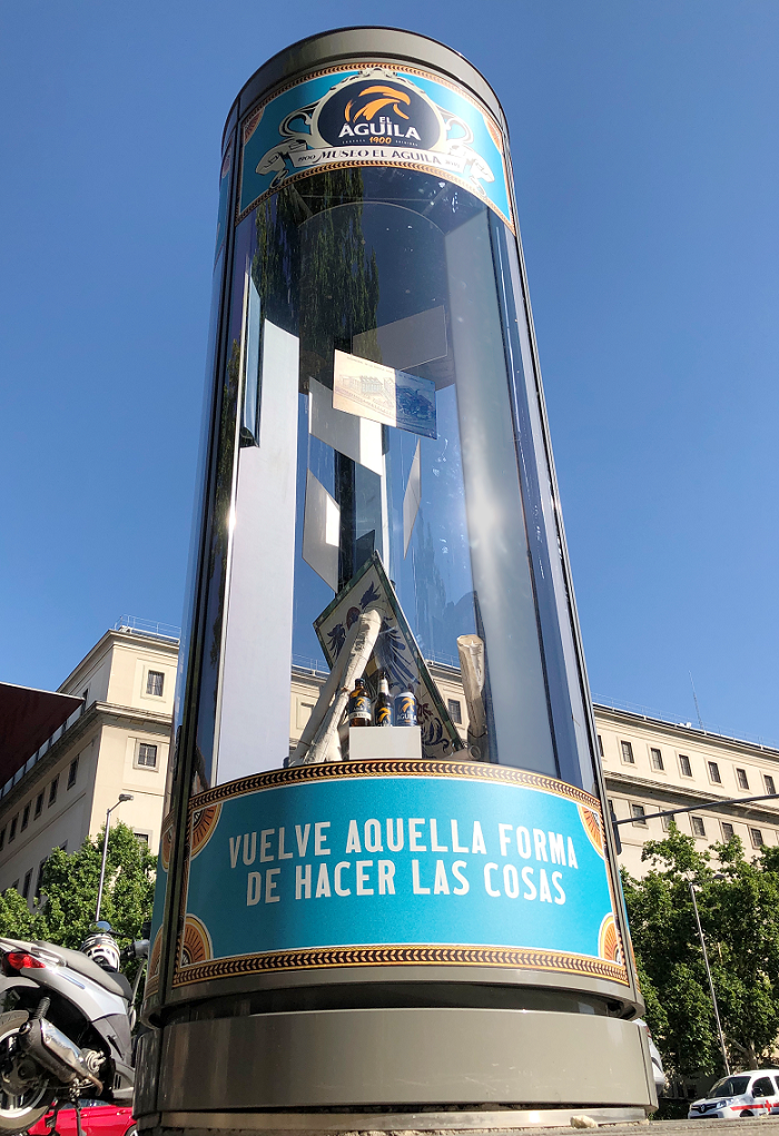 Uno de los expositores de la campaña Uno de los expositores de la campaña
