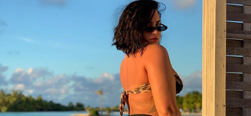 Demi Lovato enseña su celulitis y sus inseguridades en Instagram