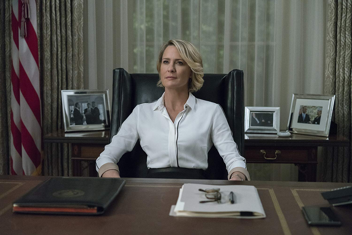 Robin Wright en 'House of cards'. Robin Wright en 'House of cards'.