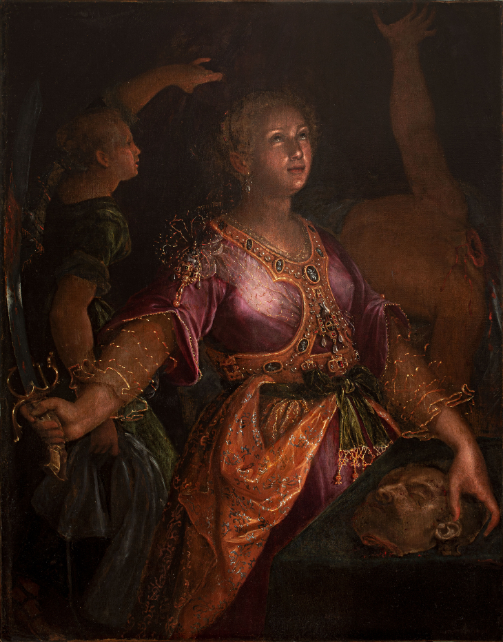 Judith y Holofernes por Lavinia Fontana (1595). Judith y Holofernes por Lavinia Fontana (1595).