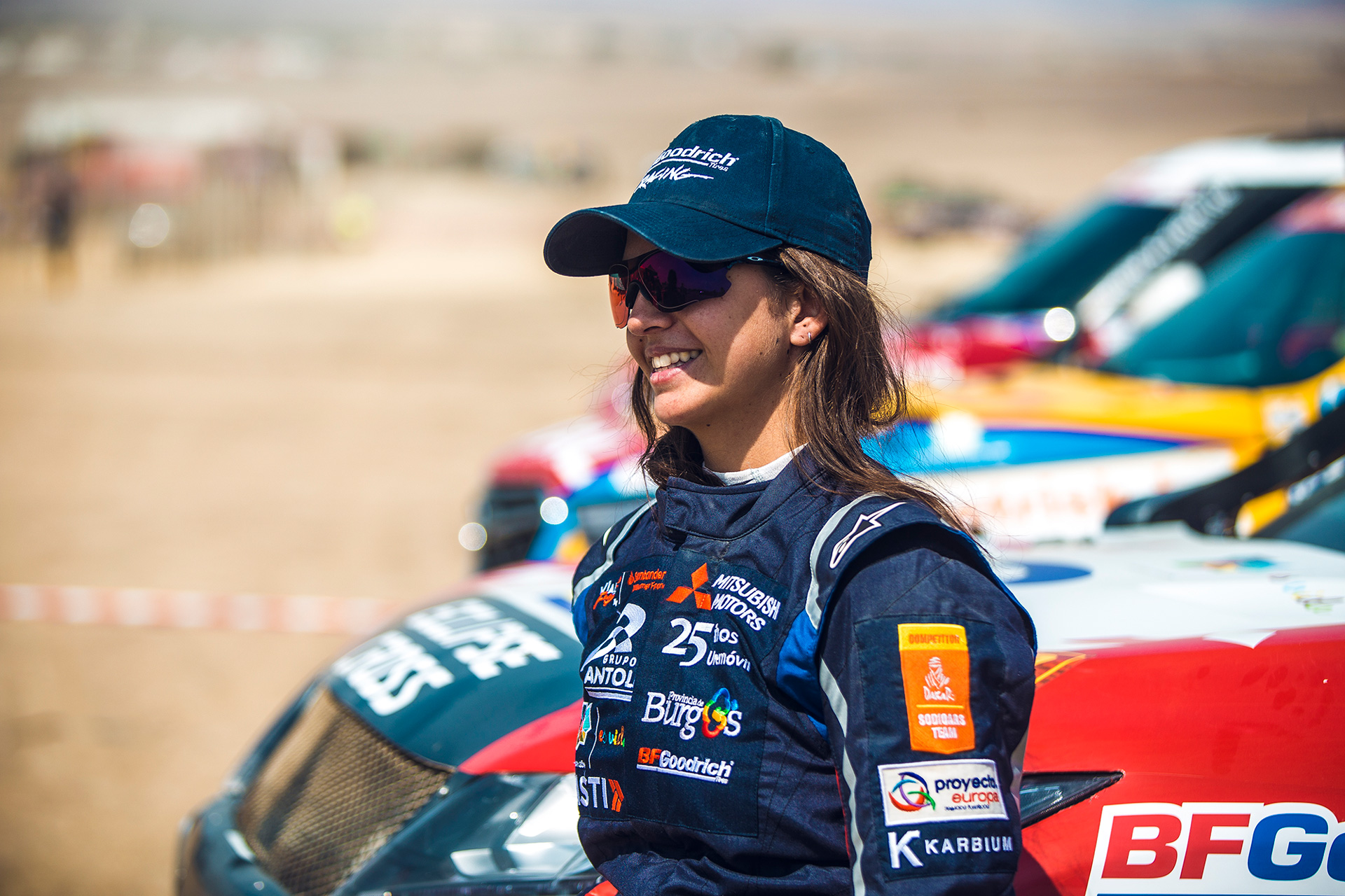 Gutiérrez, en el anterior Dakar. Gutiérrez, en el anterior Dakar.