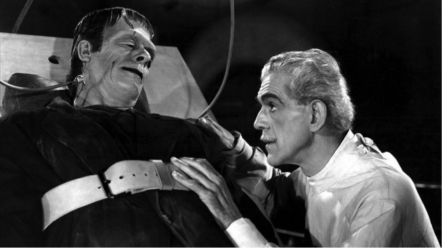 Boris Karloff y Colin Clive dan vida a Victor Frankenstein y su ‘criatura’ en la primera adaptación al cine de la novela, de 1931. Boris Karloff y Colin Clive dan vida a Victor Frankenstein y su ‘criatura’ en la primera adaptación al cine de la novela, de 1931.