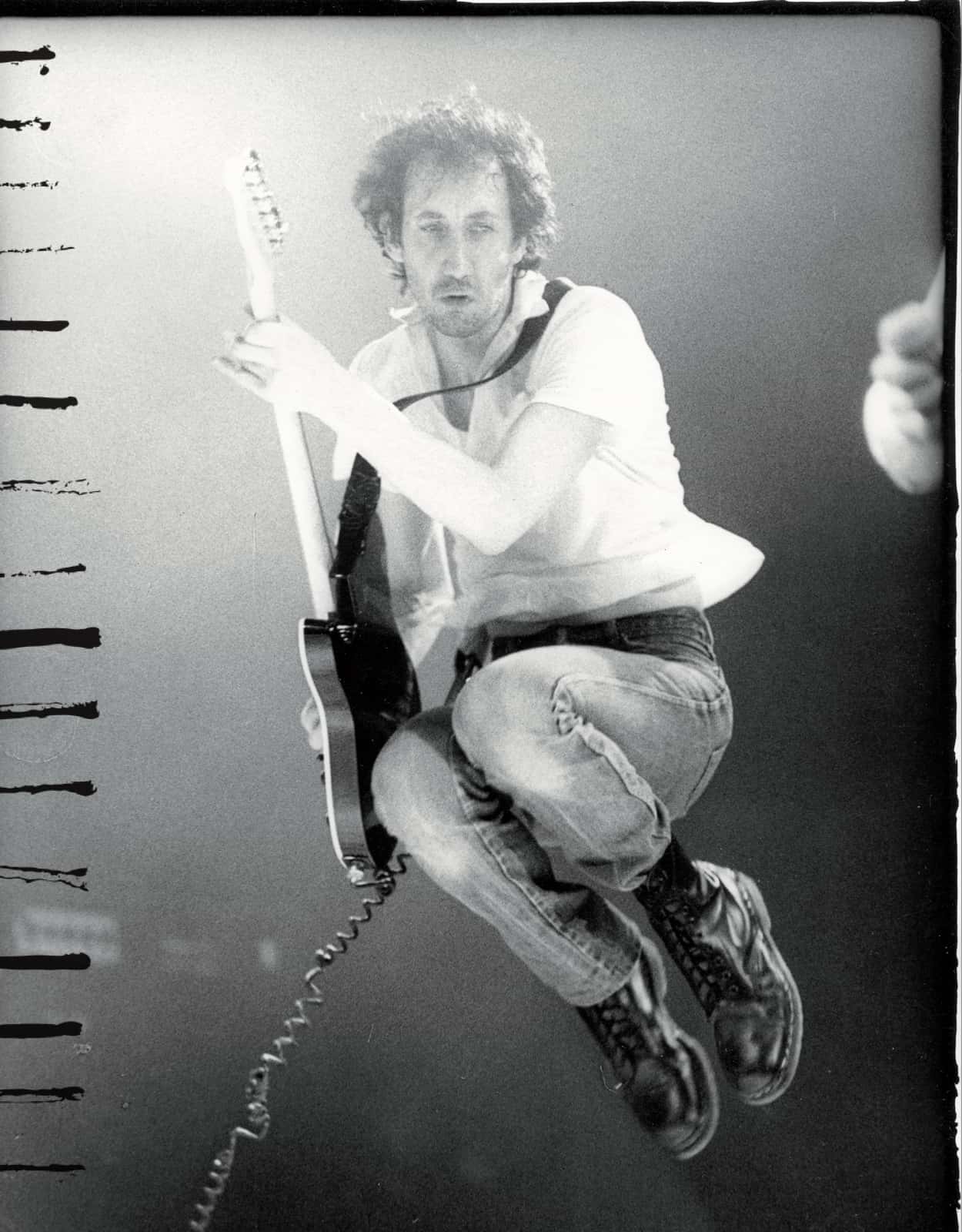 Pete Townshend con unas Dr. Martens. Pete Townshend con unas Dr. Martens.