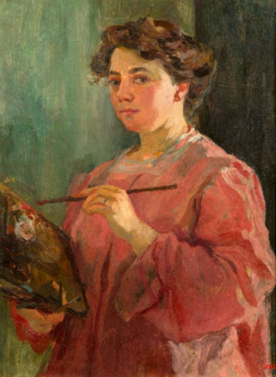 ‘Autorretrato’, de Lluisa Vidal. Imagen: Museo Nacional de Arte de Cataluña. ‘Autorretrato’, de Lluisa Vidal. Imagen: Museo Nacional de Arte de Cataluña.