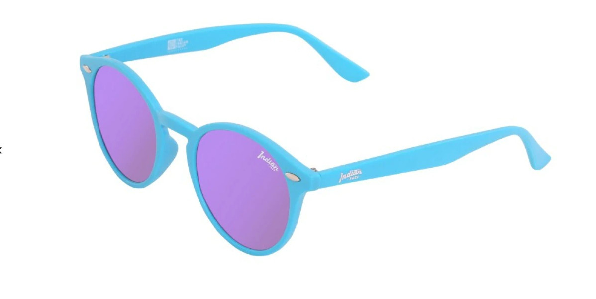 Gafas de sol unisex The Indian Face azules con lentes polarizadas. Gafas de sol unisex The Indian Face azules con lentes polarizadas.