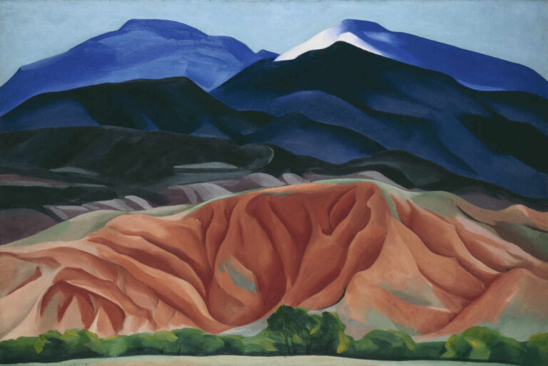 'Paisaje de Black Mesa, Nuevo México'. Georgia O’Keeffe. 'Paisaje de Black Mesa, Nuevo México'. Georgia O’Keeffe.