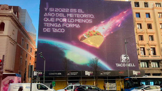 Imagen de la nueva campaña de Taco Bell 