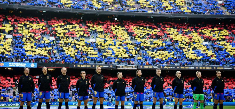 El Barcelona-Real Madrid bate el récord mundial de asistentes a un partido femenino