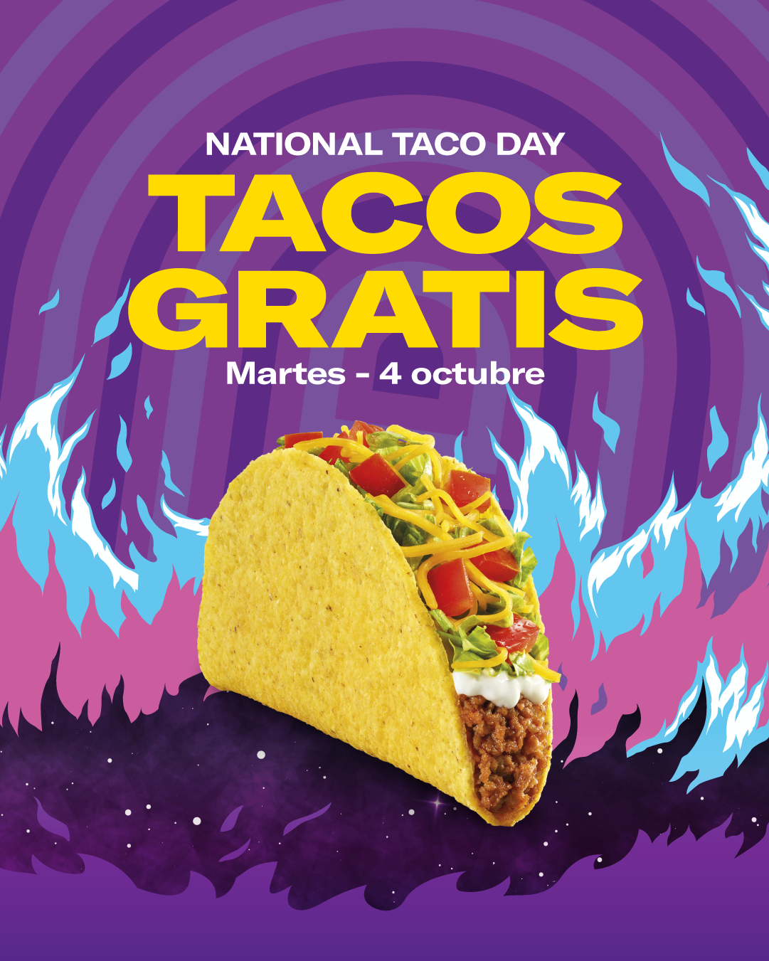 Taco Bell celebra por todo lo alto el ‘National Taco Day’ Marcas