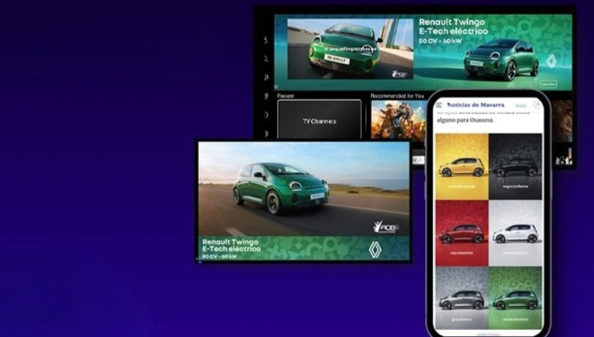 The Renault Twingo achieves unprecedented advertising success in the automotive sector