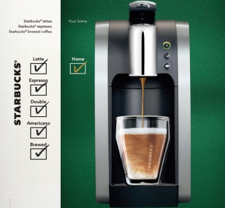 Gran campaña de Starbucks para presentar su máquina de café en cápsulas  Verismo | Internacional | MarketingNews