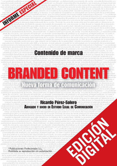 Branded Content. Nueva forma de comunicación