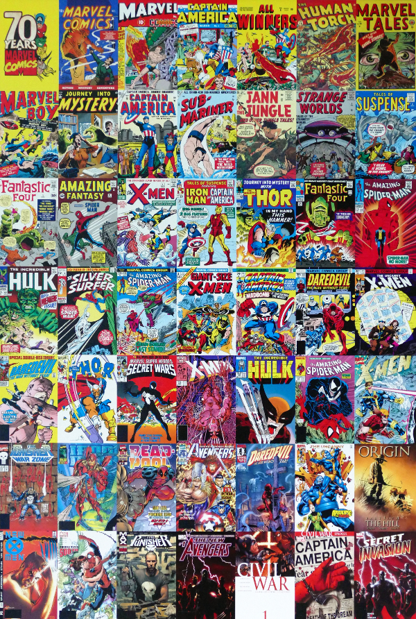 Portadas de cómics de Marvel / Pixabay Portadas de cómics de Marvel / Pixabay