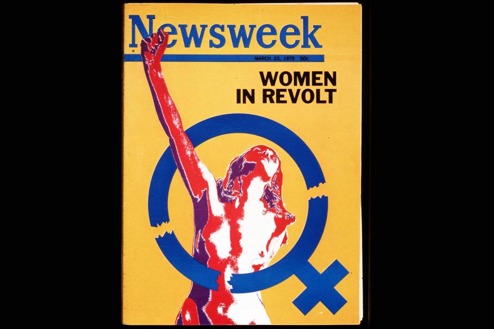 Portada de la revista 'Newsweek' del 23 de marzo de 1970, el mismo día en el que Povich y sus compañeras presentaron la demanda Portada de la revista 'Newsweek' del 23 de marzo de 1970, el mismo día en el que Povich y sus compañeras presentaron la demanda