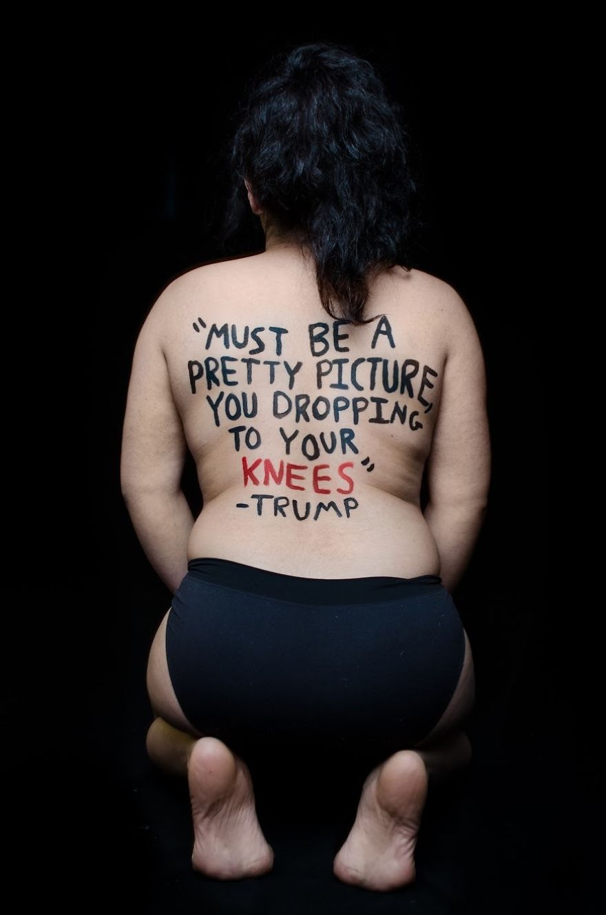 'Debe ser una bonita imagen verte poniéndote de rodillas'/Foto: Aria Watson 'Debe ser una bonita imagen verte poniéndote de rodillas'/Foto: Aria Watson