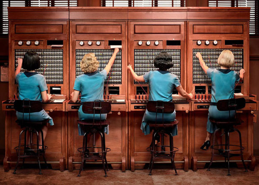 Esta es la primera imagen promocional de ‘Las chicas del cable’. Foto: Netflix Esta es la primera imagen promocional de ‘Las chicas del cable’. Foto: Netflix