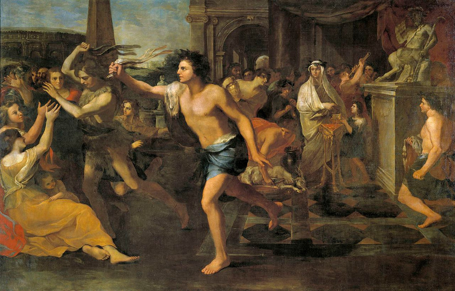 'Fiestas Lupercales', de Andrea Camassei. Museo del Prado 'Fiestas Lupercales', de Andrea Camassei. Museo del Prado