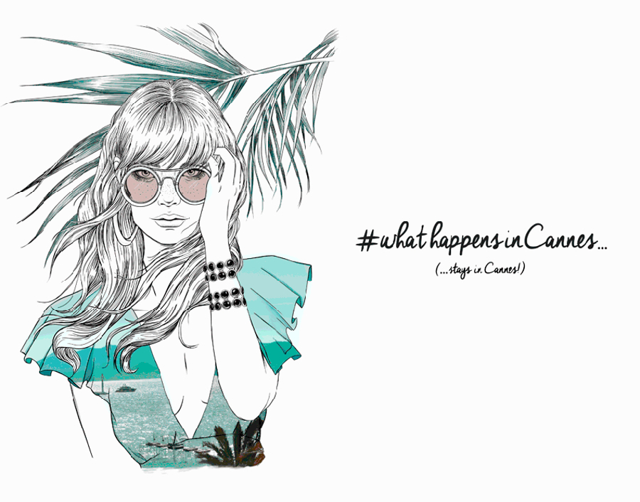 Ilustración para una campaña de Elie Saab. Imagen: sara-herranz.com Ilustración para una campaña de Elie Saab. Imagen: sara-herranz.com