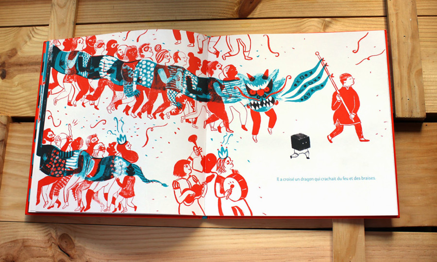 Ilustraciones de ‘Mon Petit Frère Invisible‘ Ilustraciones de ‘Mon Petit Frère Invisible‘