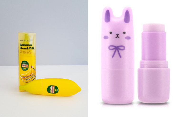 Crema de banana y perfume en barra de Tony Moly Crema de banana y perfume en barra de Tony Moly