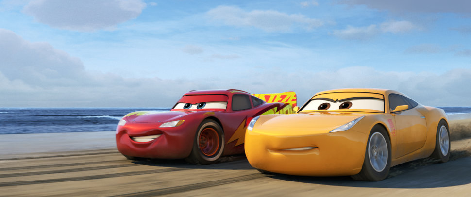 Rayo McQueen y Cruz Ramirez. Imagen: Disney Pixar Rayo McQueen y Cruz Ramirez. Imagen: Disney Pixar